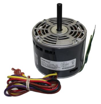 Ruud 51-102177-01 Blower Motor 1/5 HP 208-230/1/60 1075 RPM 2 Speeds