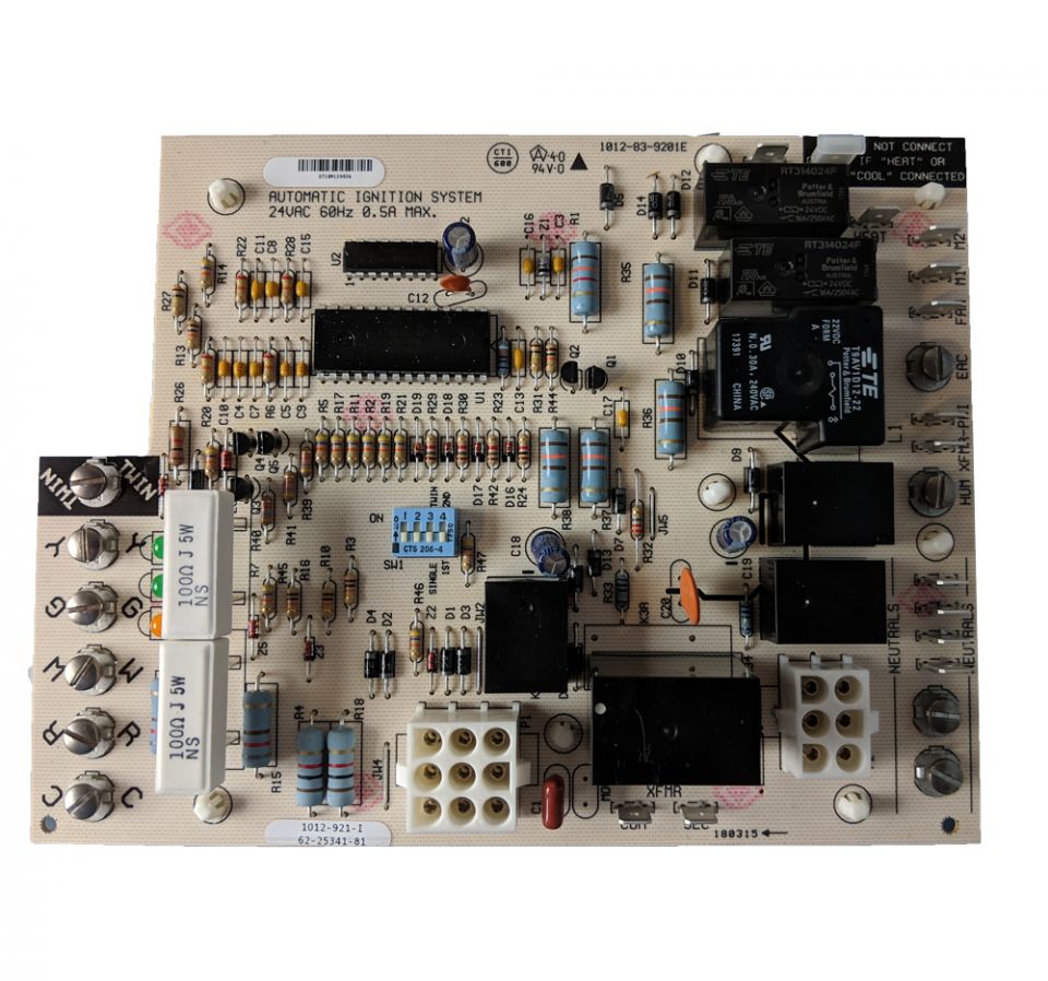 Ruud 62-25341-81 Integrated Furnace Control Board IFC