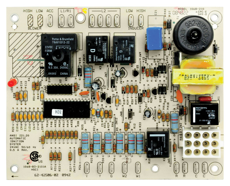 Ruud 62-42506-02 Integrated Furnace Control Board IFC