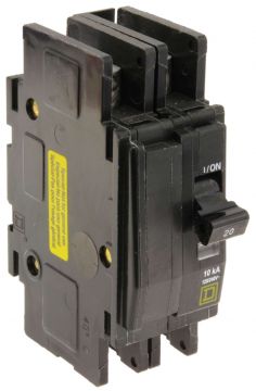 Ruud 425093 Square D Circuit Breaker - 20A 2-Pole QOU220
