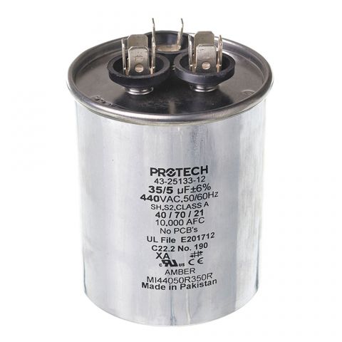 Ruud 43-25133-12 Capacitor - 35/5/440 Dual Round