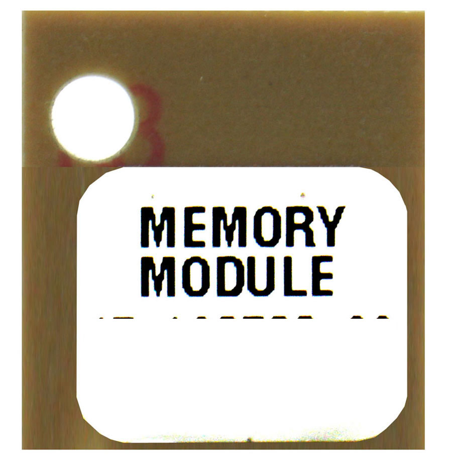 Ruud 47-102738-150 Model Data Memory Card
