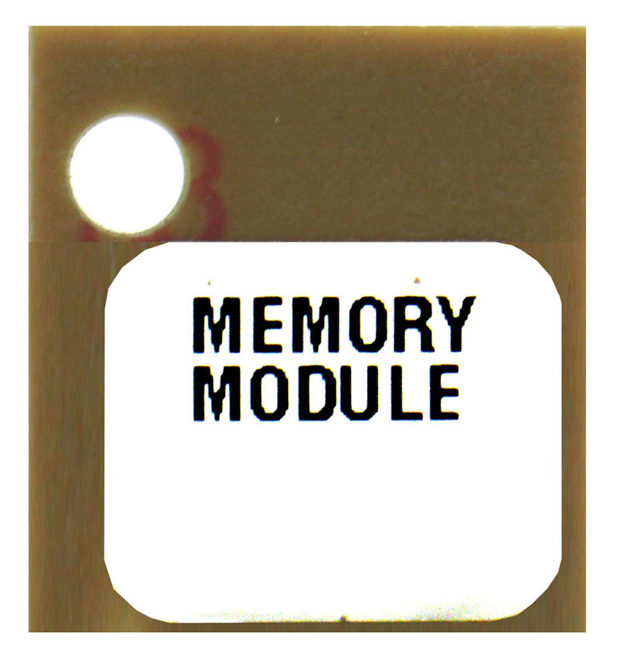 Ruud 47-102738-58 Model Data Memory Card