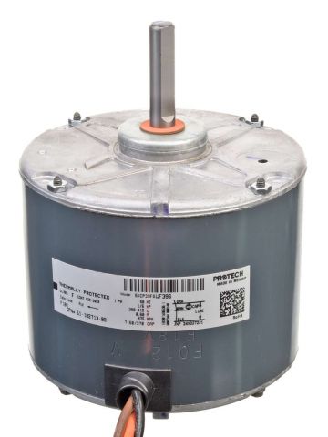 Ruud 51-102713-09 Condenser Motor 1/6 HP 380-415/1/50 875 RPM 1 Speed