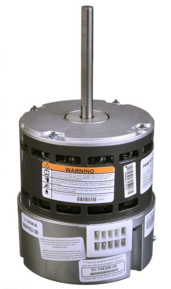 Ruud 51-104358-07 Blower Motor 1/3 HP SelecTech 230V