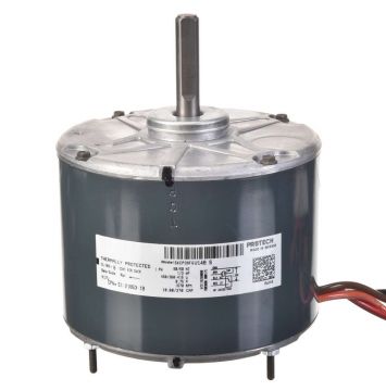 Ruud 51-21853-19 Exhaust Fan Motor - 1/3 HP 380-415-460/1 1725 RPM 2 Speeds