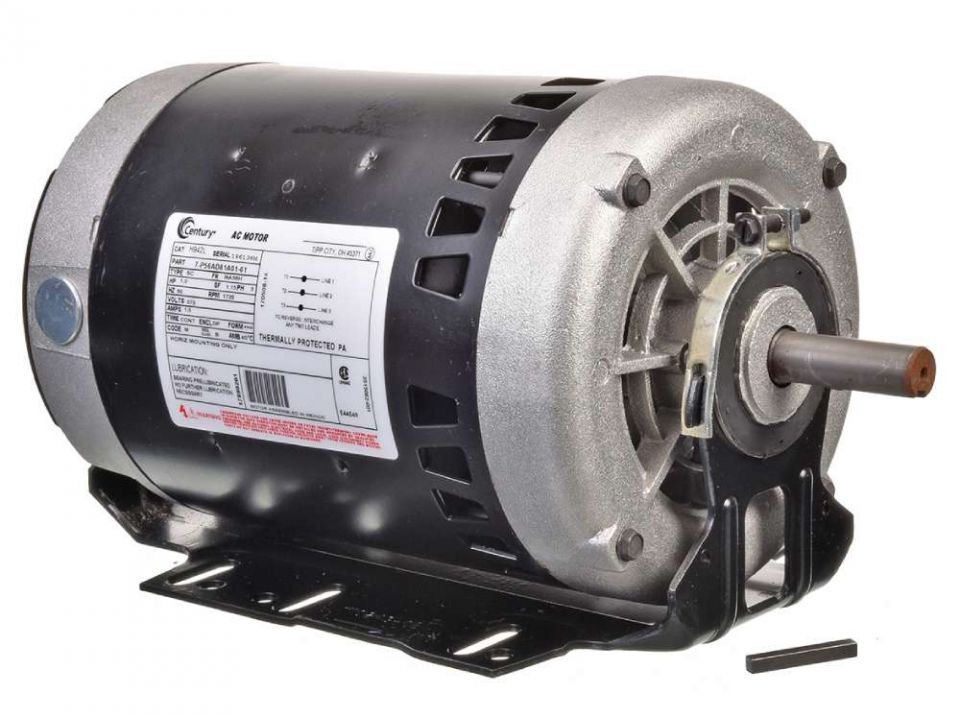 Ruud 51-42177-09 Blower Motor 1 HP 575/3/60 1725 RPM 1 Speed