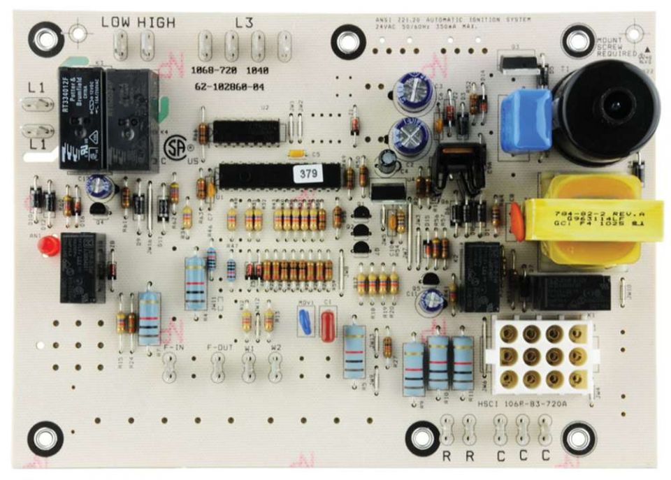 Ruud 62-102860-04 Integrated Furnace Control Board IFC