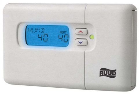 Ruud UHC-TST302UNMS Programmable Thermostat GE HP 3 Hot 2 Cold